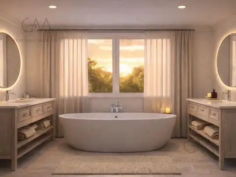 Casa 4 ambientes con 4 baños