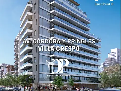 VENTA MONOAMBIENTES 28 MTS con BALCÓN - AMENITIES PREMIUM - APTO PROFESIONAL - VILLA CRESPO