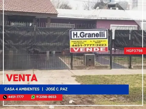 Casa - Venta - Argentina, José C Paz - Agrelo 2100