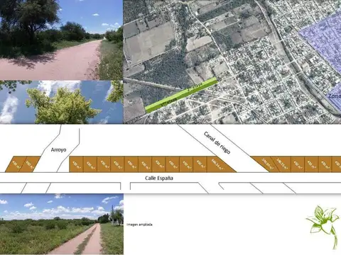 Vendo lotes de 450 m² en Cruz del eje, complejo Lirios de la Banda