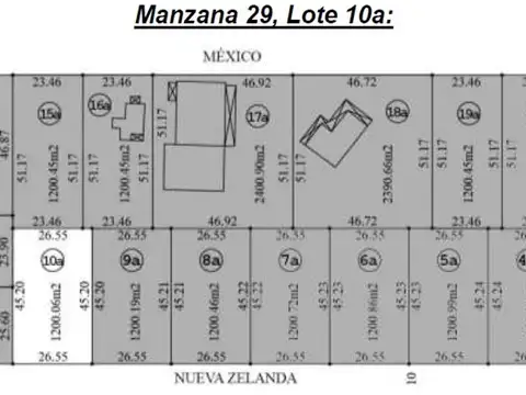 Lote 10a venta Manzana 29, Parque Las Naciones, Guernica