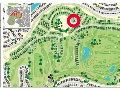 VENTA LOTE COSTA ESMERALDA GOLF Fondo Libre