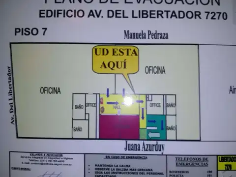 Av. Libertador 7200, Piso 2