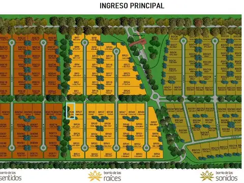 VENTA LOTE 100 MT2 EN AZAHARES DEL PARANA