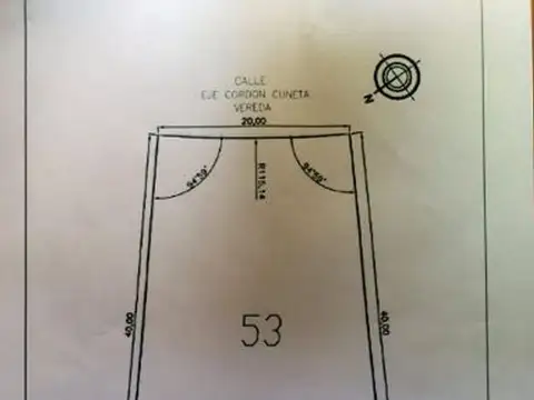 Terreno en Venta de 940,0 m2