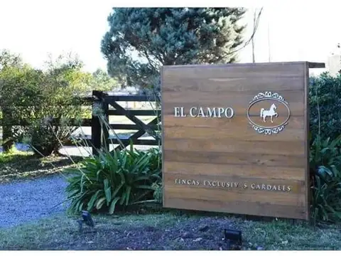 Hermoso Lote Interno En Barrio El Campo, Fincas Exclusivas Cardales, Campana.