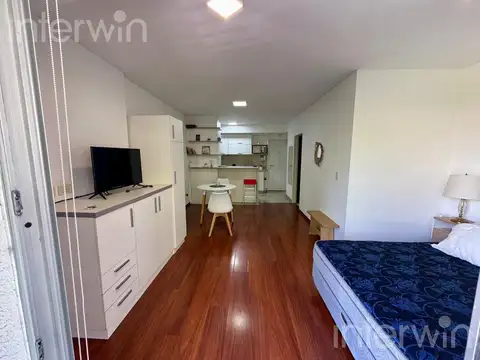 Departamento - Monoambiente - con balcón y cochera - Las Cañitas - Palermo - ALQUILER