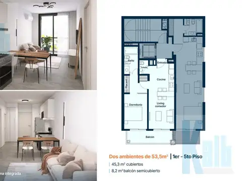 Departamento 2 Ambientes en Villa Crespo en Venta en Pozo - Mayo 2026