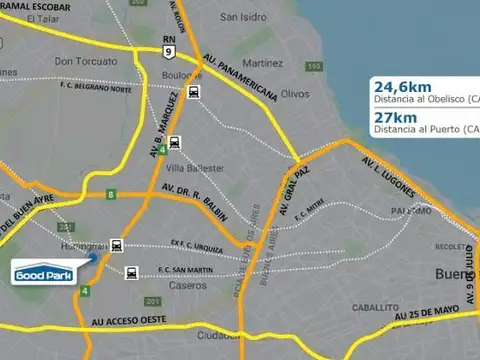 Depósito en Hurlingham