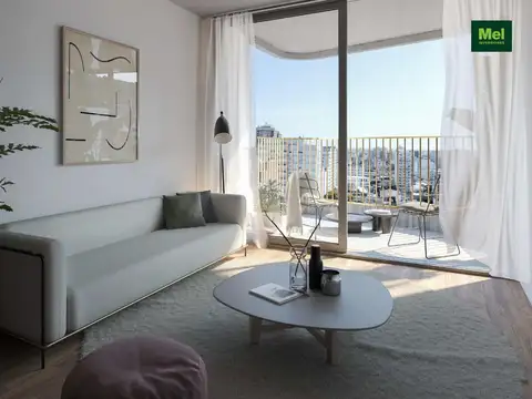 Monoambiente con balcón. Amenities | Palermo, Venta