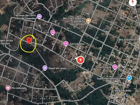 LOTE EN YACANTO DE 600 M2 EN CALLE PRINCIPAL