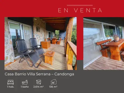 Casa ubicada en Barrio Villa Serrana "Lavanda" – Candonga