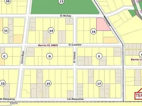Terreno en Venta en El Once, USD 130.000