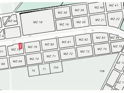 Terreno en Venta 50  mts Fondo