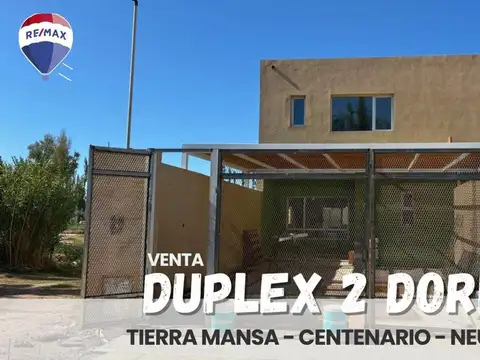 DUPLEX 2 DORMITORIOS EN VENTA TIERRA MANSA