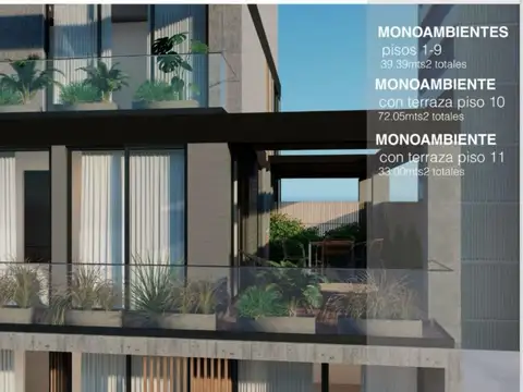 Departamento en Venta de 1 dormitorio