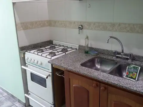 Departamento 2 ambientes con 1 baño