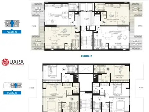 Departamento 2 ambientes con 1 baño