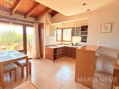 Departamento 2 ambientes con 1 baño