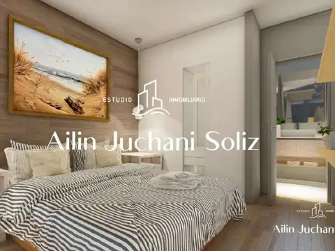 Departamento 2 ambientes con 1 baño