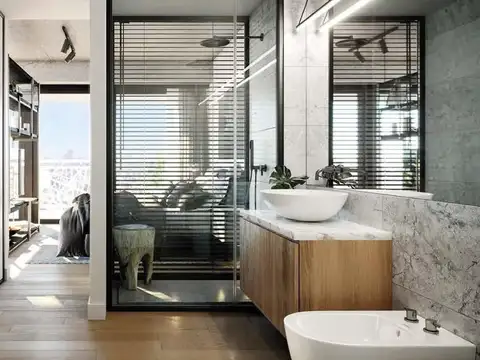 Departamento Monoambiente con 1 baño