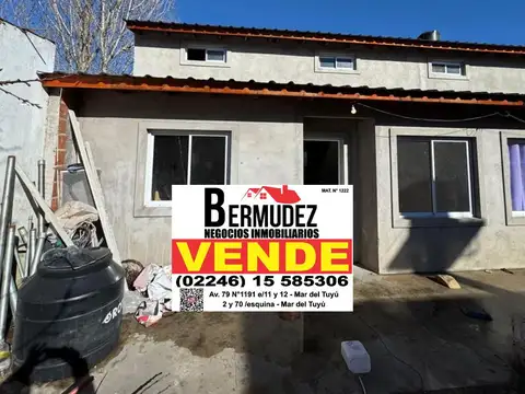 VENTA DE CHALET 5 AMB EN POZO  Sobre calle 6 entre 66 y 67 - A 600 metros de la playa.