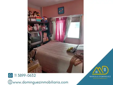 Departamento 3 ambientes con 1 baño