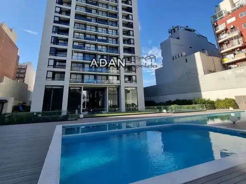 Depto 2 ambientes con cochera fija en Torre full amenities - PALMERA CABALLITO
