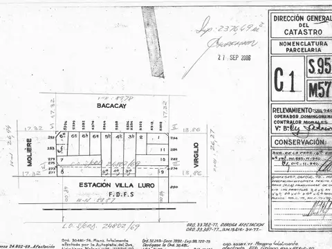 Terreno en Venta en Villa Luro, USD 258.000