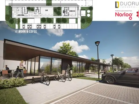 DEPOSITO/NAVE Premium 1.660 M2 en complejo Duorum de Norlog