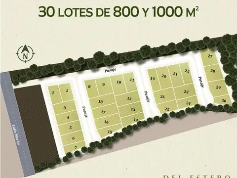 Terreno en Venta en Rivadavia, USD 1