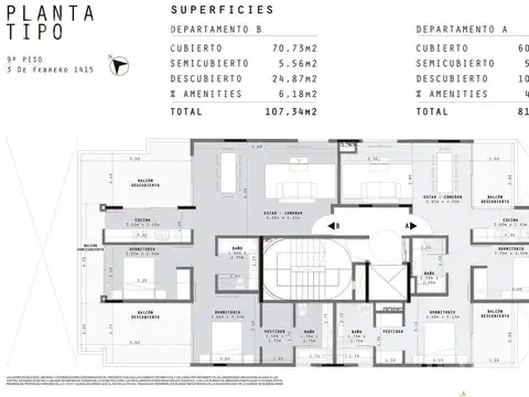 Departamento - Belgrano