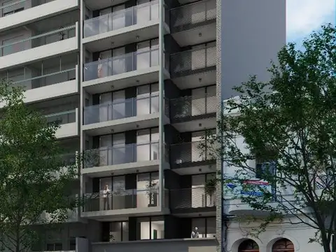 2 dormitorios con patio