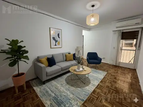 Departamento de 2 ambientes reciclado en venta Las Cañitas