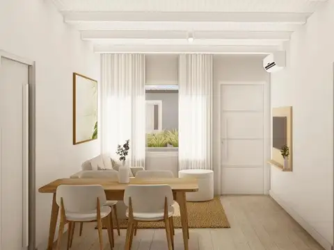 Departamento 3 ambientes con 2 baños