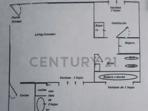 Alquiler, 2 ambientes, Recoleta, Facultad de Medicina