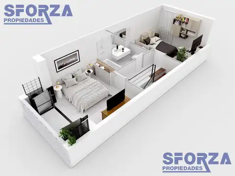 Depto Tipo Casa en Venta de 2 dormitorios