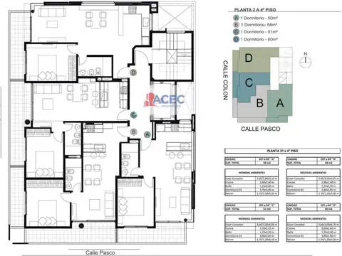 Departamento en Venta en Martin, USD 195.000