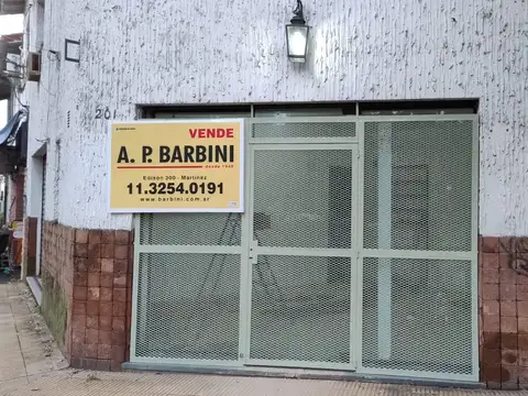 Martinez: PH Para Vivienda Ubicado a 2 Cuadras de Av Sta Fe. 23 m². Baño. Muy Luminoso