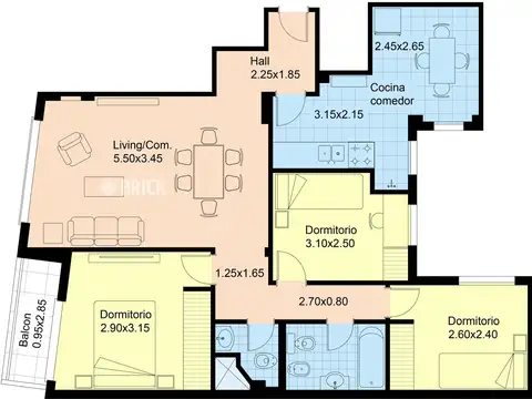 MALVINAS ARGENTINAS Y AV. RIVADAVIA 6°