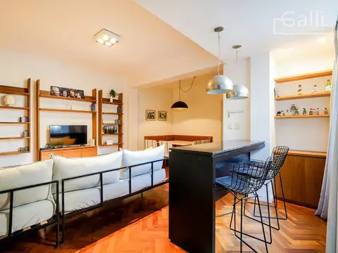 Venta 3 ambientes en Recoleta Junín al 1600 reciclado