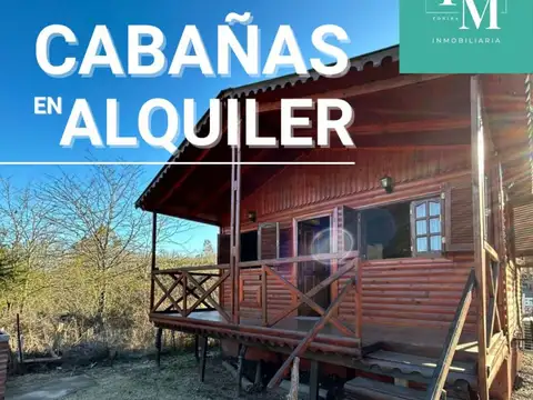 Cabañas en alquiler temporal - Para 2/4 personas