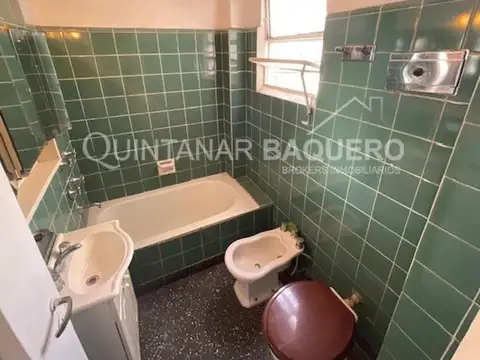 Departamento 2 ambientes con 1 baño
