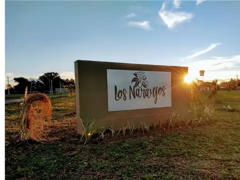 SE VENDE LOTE  Nº 72 EN LOTEO LOS NARANJOS