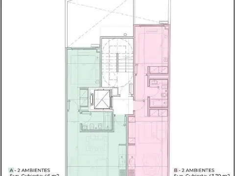 Departamento 4 ambientes con 1 baño