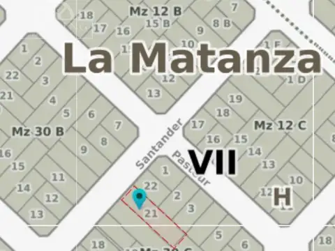 Terreno - Villa Luzuriaga