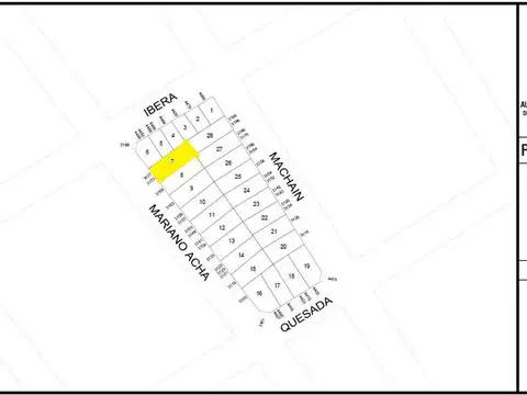 Mariano Acha al 3100