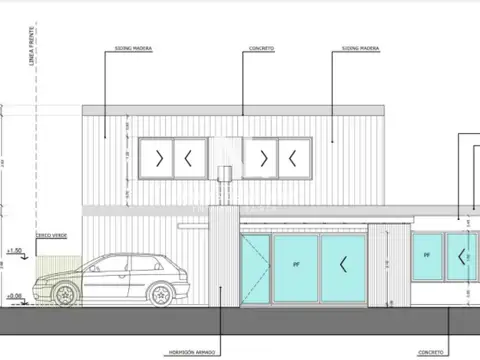 Casa 4 ambientes con 2 baños