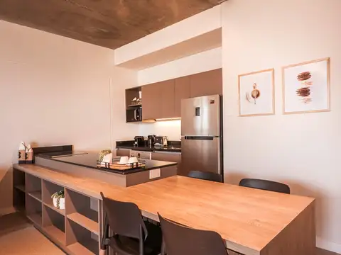 Departamento Monoambiente con 1 baño