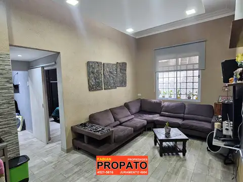 Ph de 3 ambientes en PB refaccionado a nuevo con patio en excelente ubicacion 